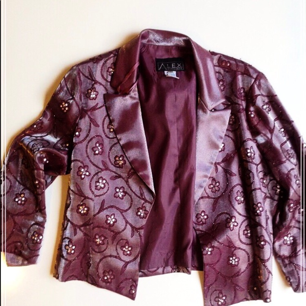 WOMENS PURPLE JACKET